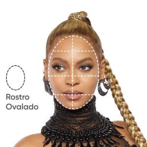 rostro ovalado cara ovalada Beyonce